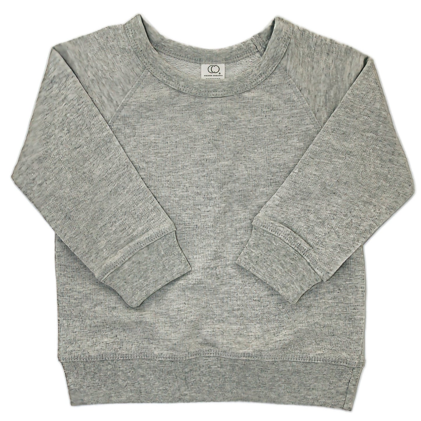 Organic Cotton Pullover 'Heather Grey'