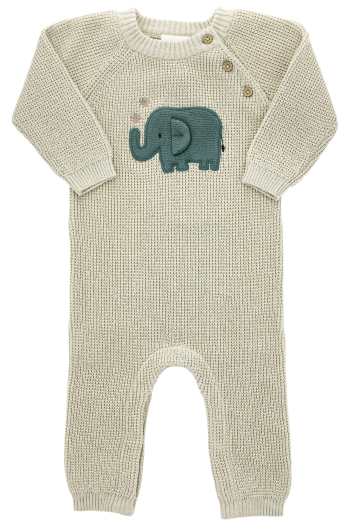 Organic Cotton 'Elephant' Jumpsuit