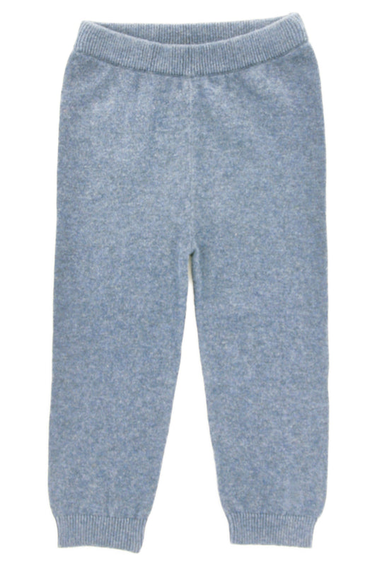 Organic Cotton Sweater Knit Pants 'Indigo'