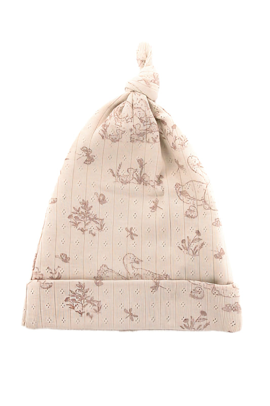 Organic Cotton 'Duck Family' Knotted Hat