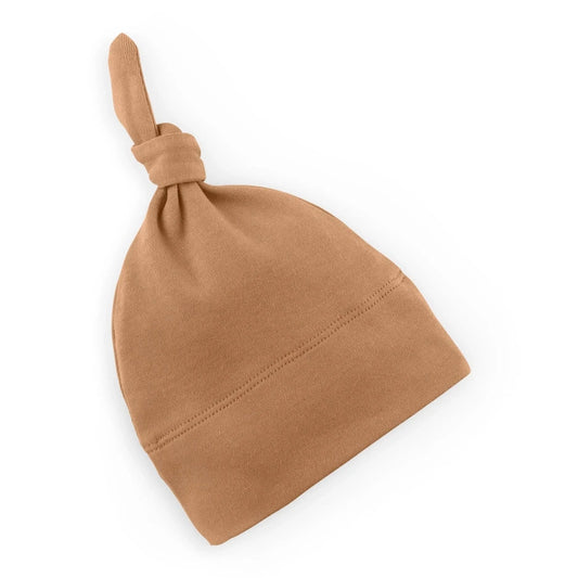 Organic Cotton Knotted Baby Hat 'Ginger'