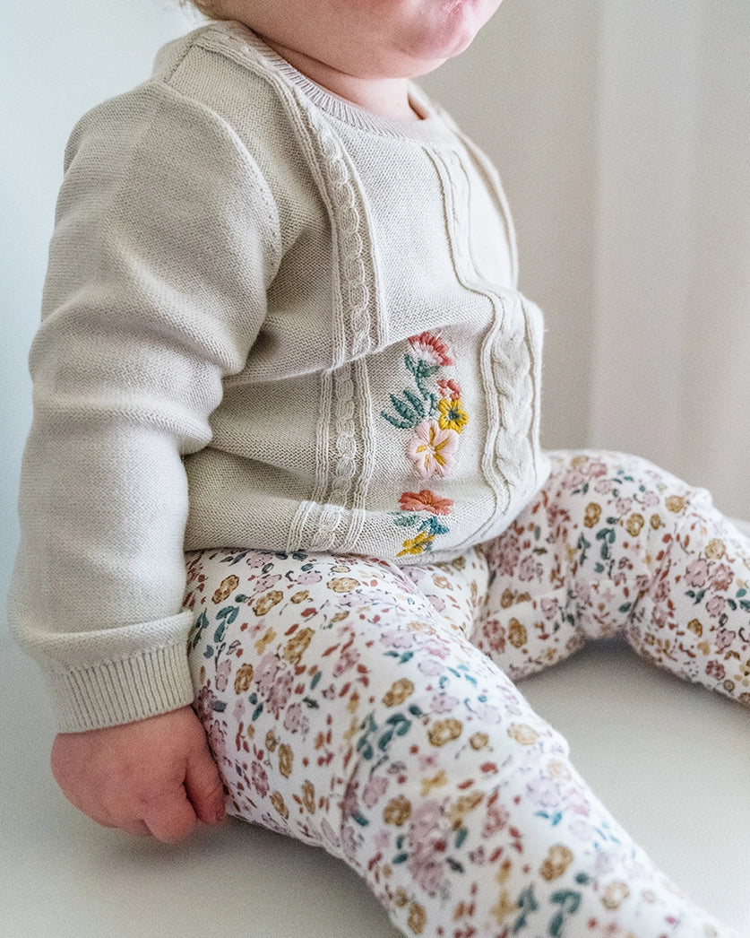 Organic Cotton Baby Floral Sweater

✦ 100% Organic Cotton ✦ Machine washable ✦ Imported ✦ Fast Shipping & Free Returns

$46.00 USD