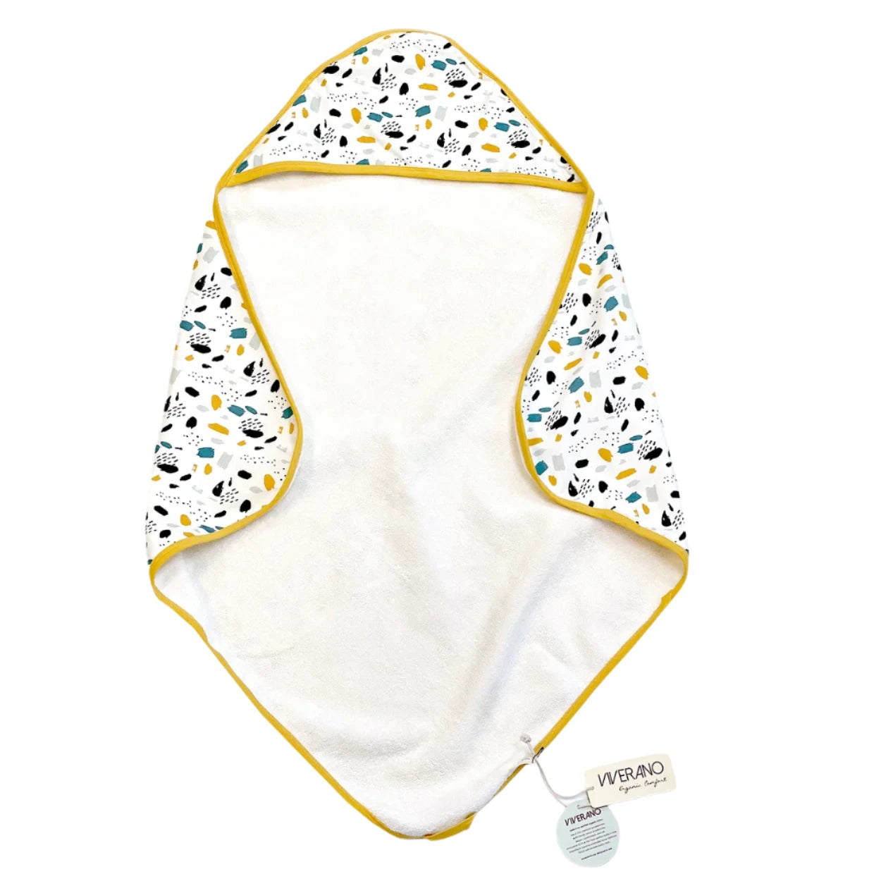 Organic Cotton Hooded Towel 'Natural'